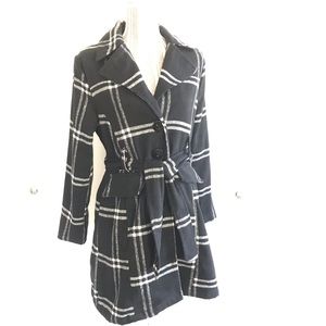 Miss Ashley Jacket Black White